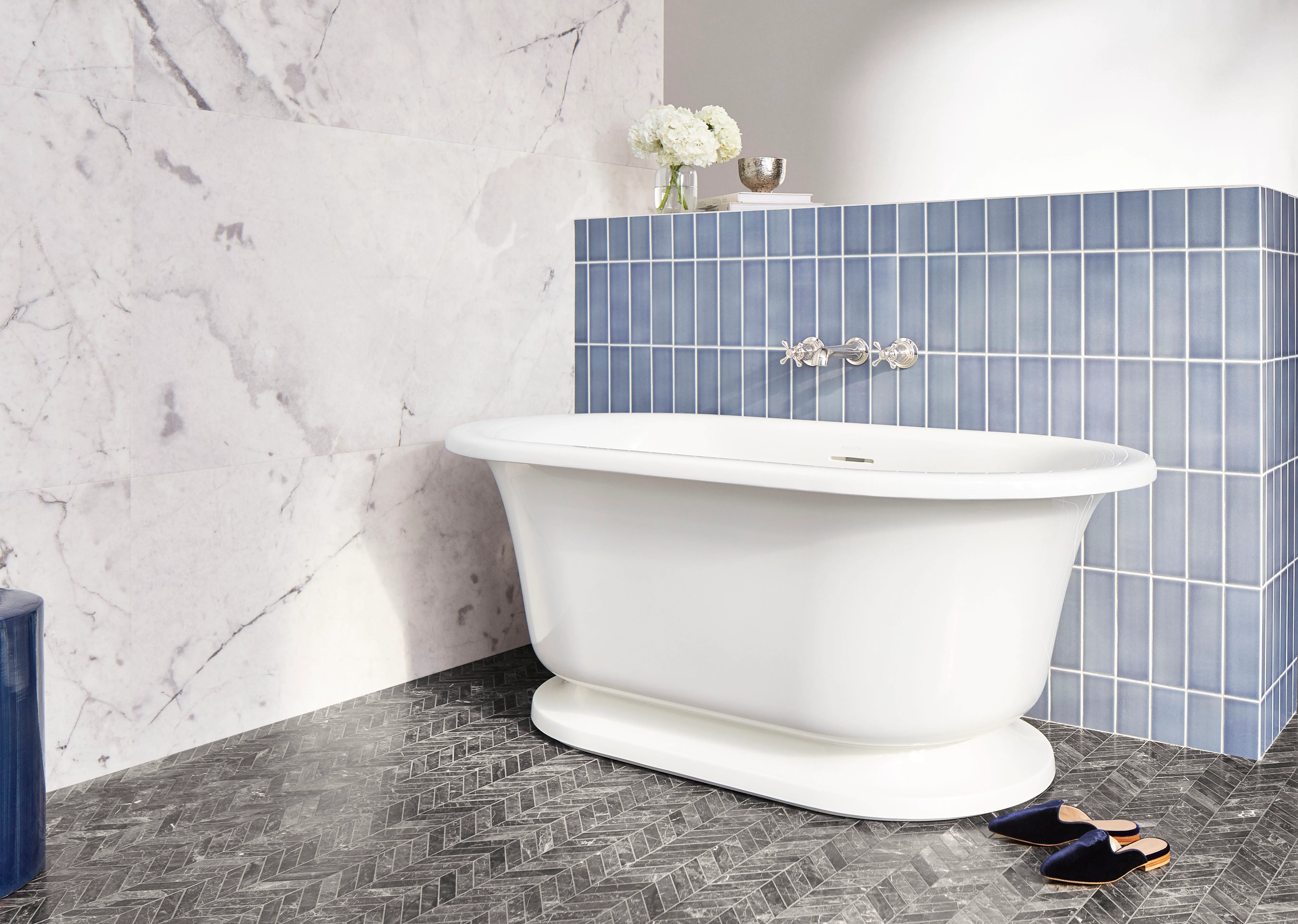 Bathrooms in Blue 20 of the Best Blue Bathroom Ideas Kallista